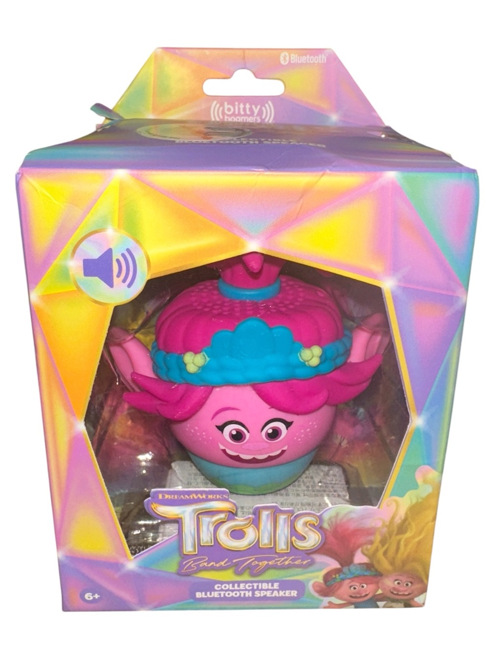 NIB! Trolls Collectible Bluetooth Speaker